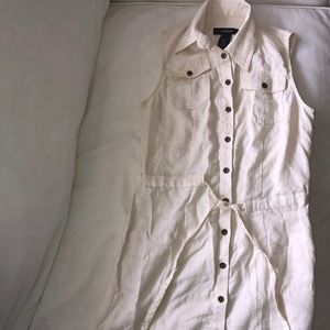 Express button down dress